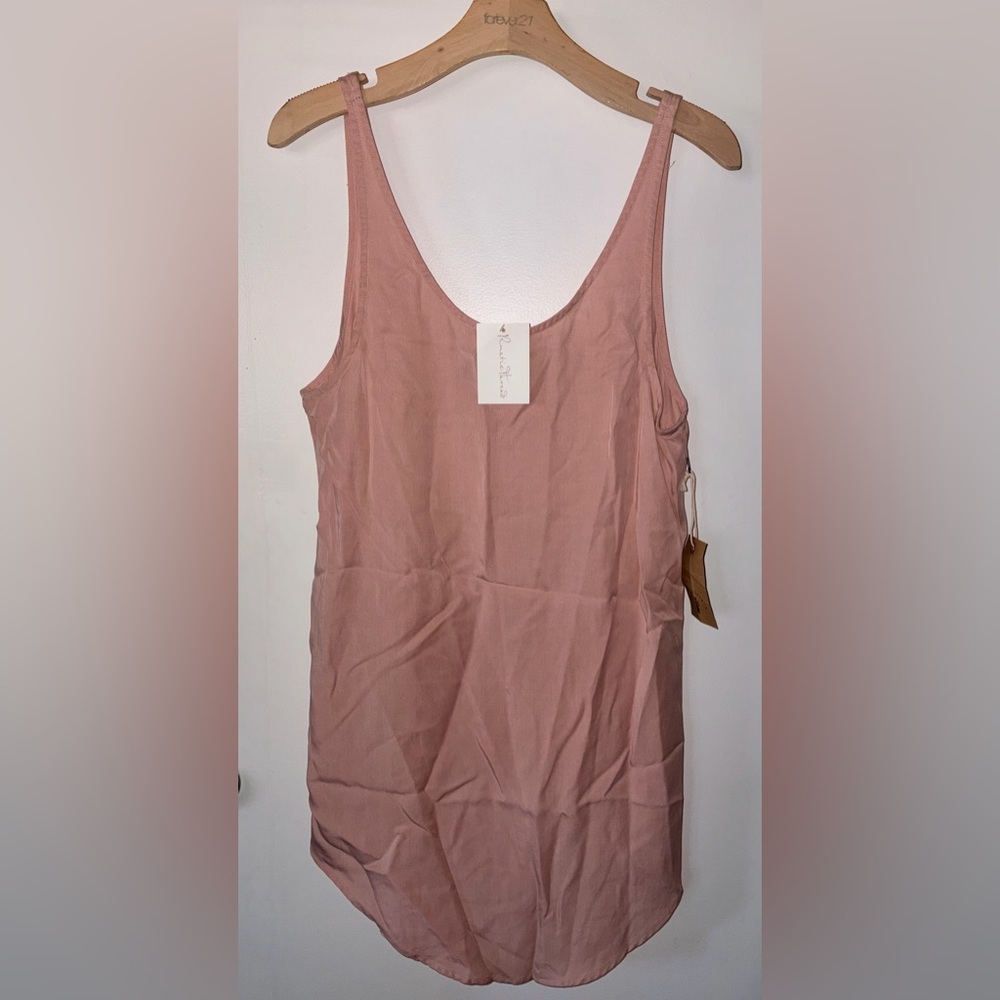 NWT Knot Sisters Blush Pink Lux Chemise Dress